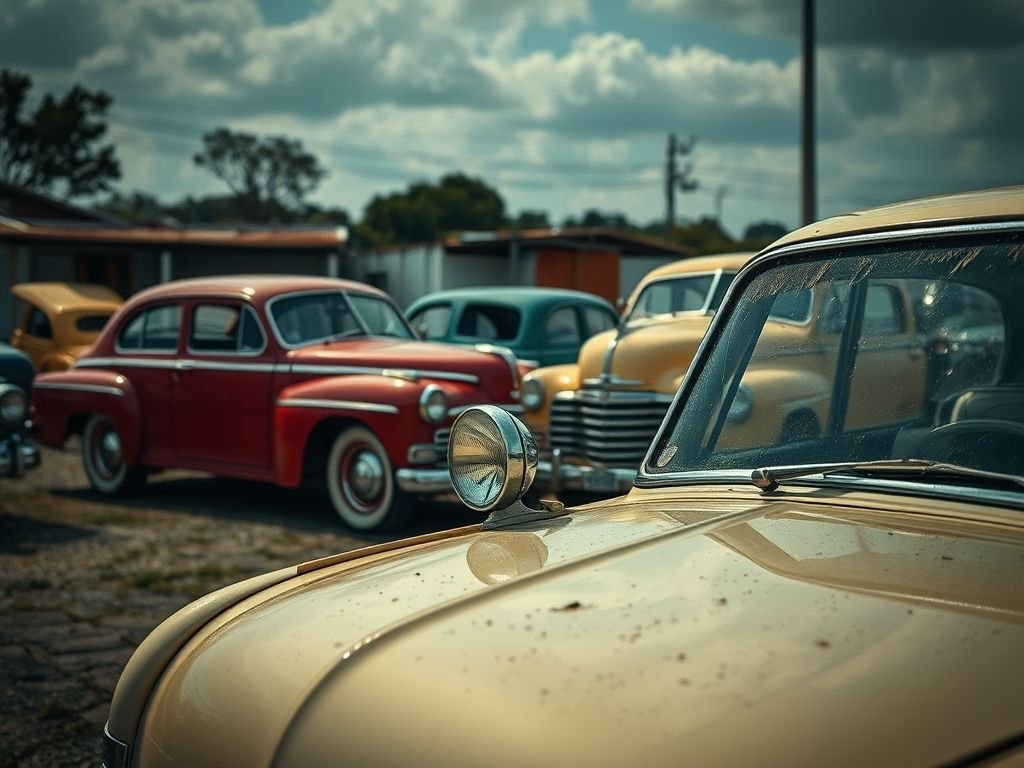 Encontro de carros antigos