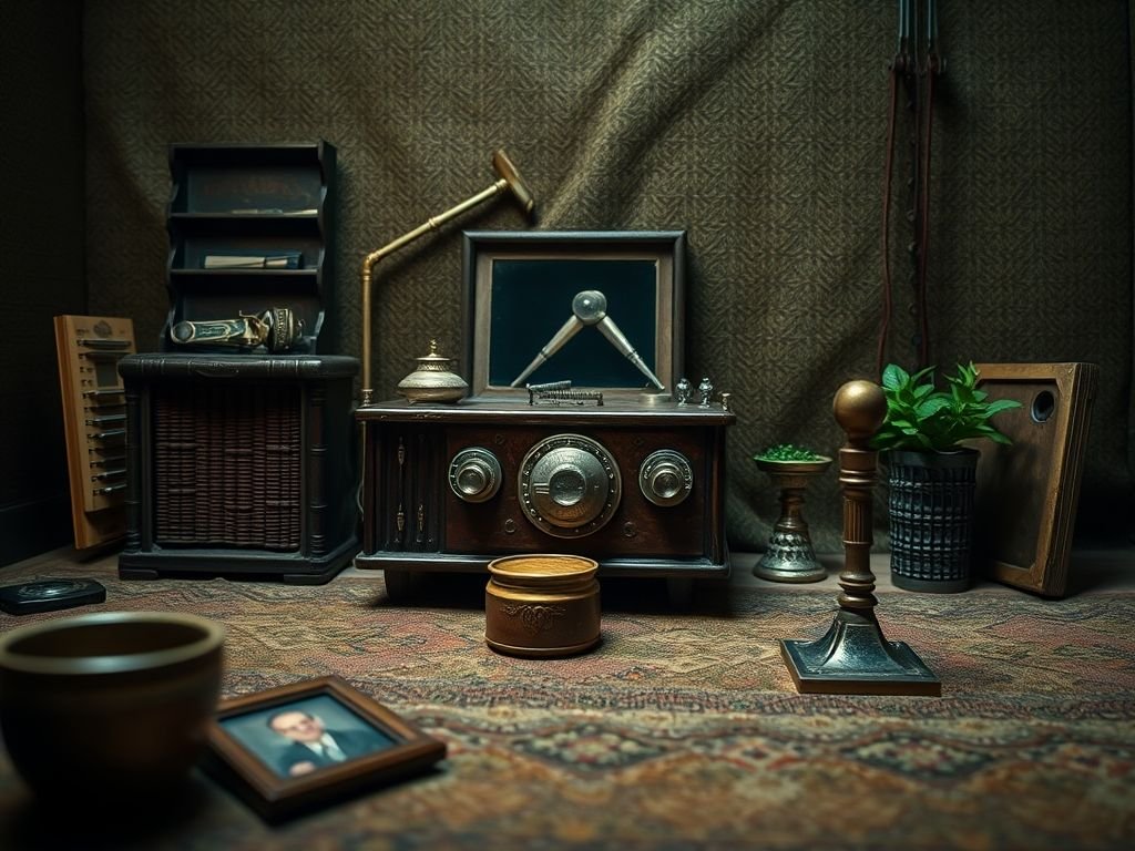 Rádio Antigo e Arte