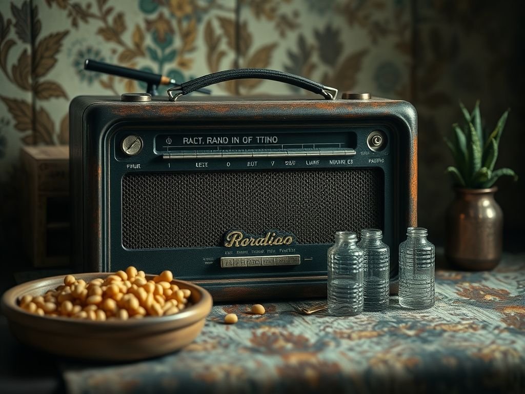 Rádio Antigo e Peças Raras