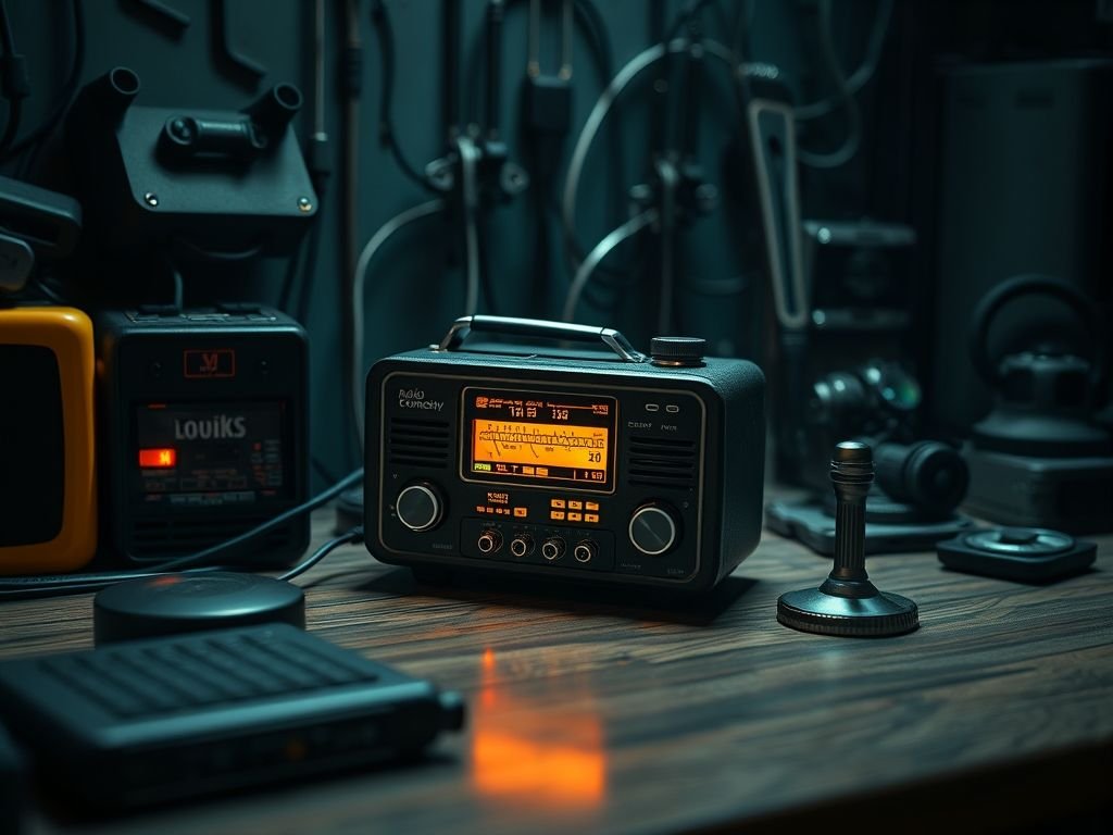 Rádio Antigo e Tecnologia