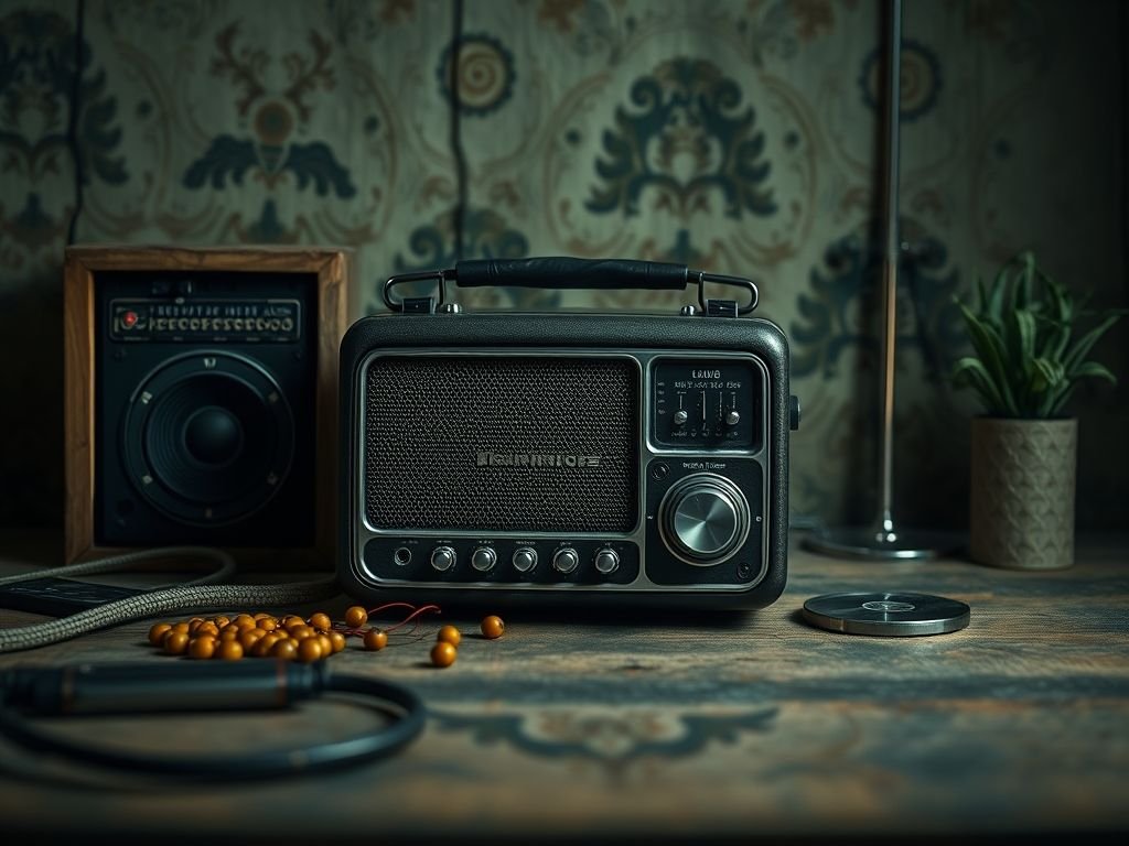 Rádio Antigo Funcionando