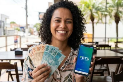 Imagem destacando valores liberados para saque FGTS em maio