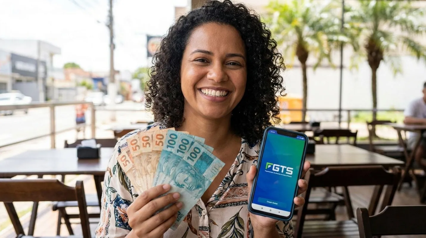 Imagem destacando valores liberados para saque FGTS em maio