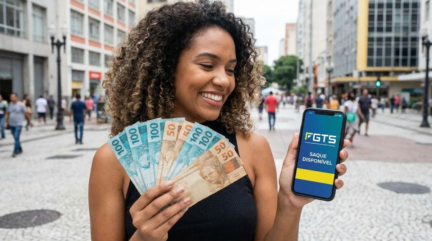 Infográfico detalhando a liberação de R$ 15,9 bilhões para Saque FGTS